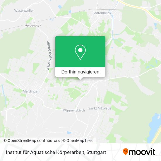 Institut für Aquatische Körperarbeit Karte