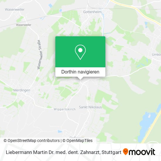 Liebermann Martin Dr. med. dent. Zahnarzt Karte