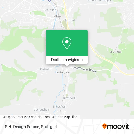 S.H. Design Sabine Karte