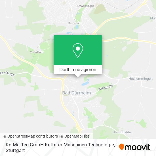 Ke-Ma-Tec GmbH Ketterer Maschinen Technologie Karte