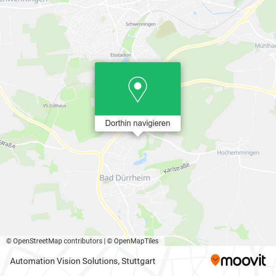 Automation Vision Solutions Karte