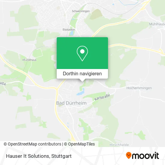 Hauser It Solutions Karte