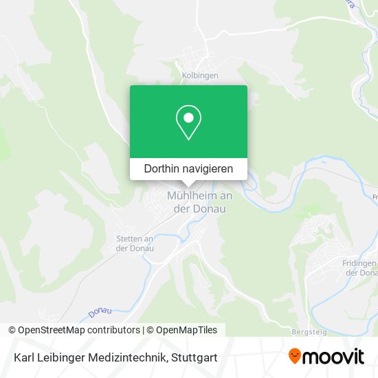 Karl Leibinger Medizintechnik Karte