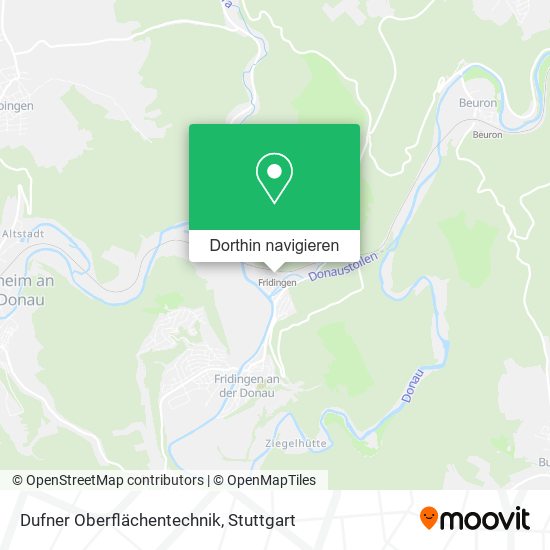 Dufner Oberflächentechnik Karte