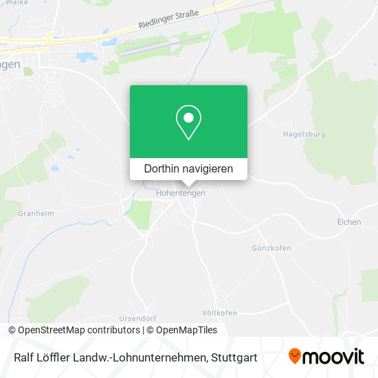 Ralf Löffler Landw.-Lohnunternehmen Karte