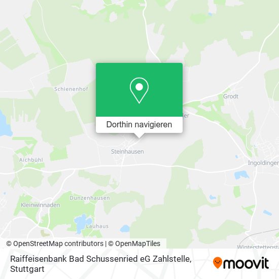 Raiffeisenbank Bad Schussenried eG Zahlstelle Karte