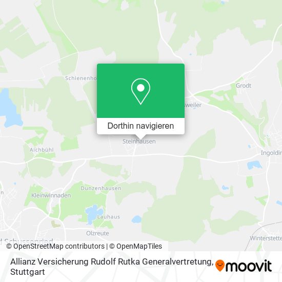 Allianz Versicherung Rudolf Rutka Generalvertretung Karte