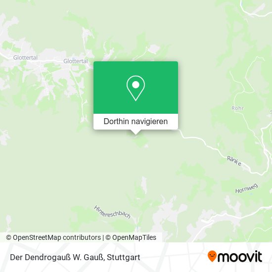 Der Dendrogauß W. Gauß Karte