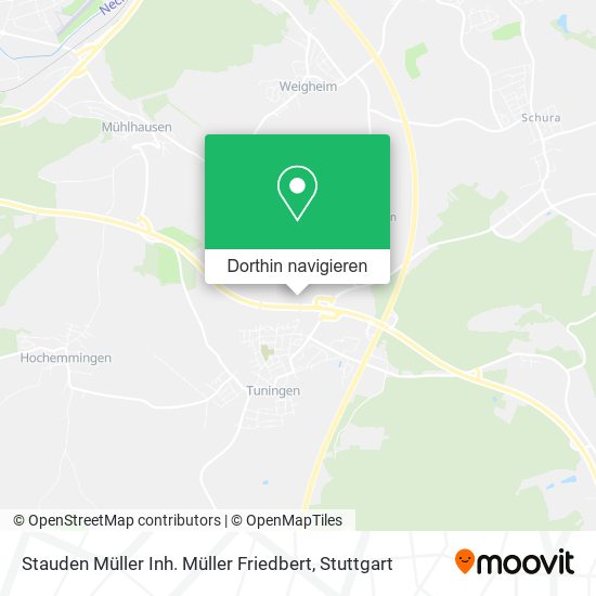 Stauden Müller Inh. Müller Friedbert Karte