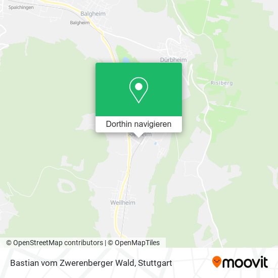 Bastian vom Zwerenberger Wald Karte
