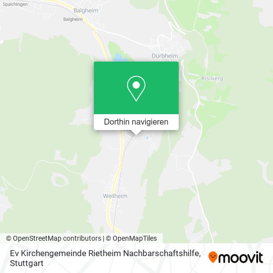 Ev Kirchengemeinde Rietheim Nachbarschaftshilfe Karte