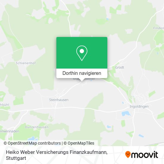 Heiko Weber Versicherungs Finanzkaufmann Karte