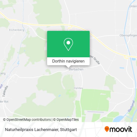 Naturheilpraxis Lachenmaier Karte