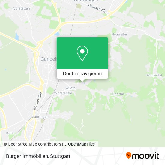 Burger Immobilien Karte