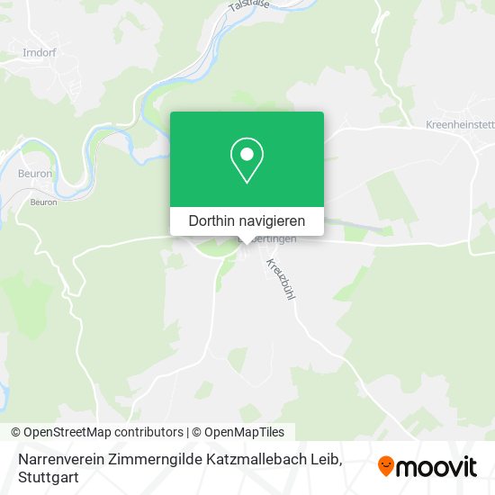 Narrenverein Zimmerngilde Katzmallebach Leib Karte
