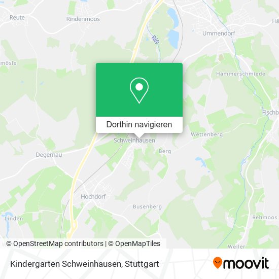 Kindergarten Schweinhausen Karte