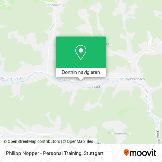 Philipp Nopper - Personal Training Karte