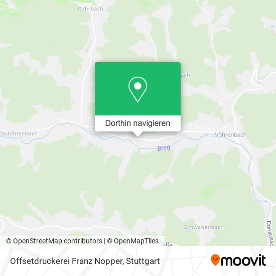 Offsetdruckerei Franz Nopper Karte