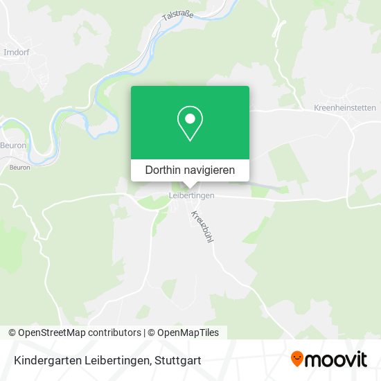 Kindergarten Leibertingen Karte