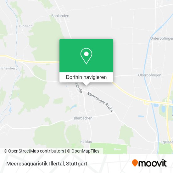 Meeresaquaristik Illertal Karte