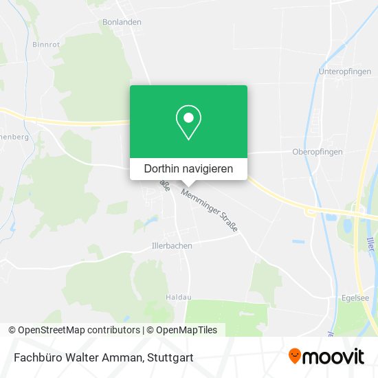 Fachbüro Walter Amman Karte
