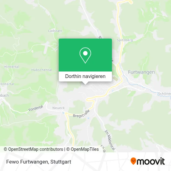Fewo Furtwangen Karte