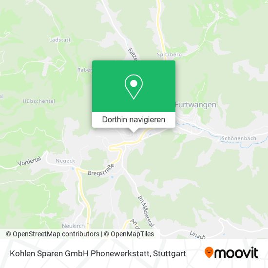 Kohlen Sparen GmbH Phonewerkstatt Karte