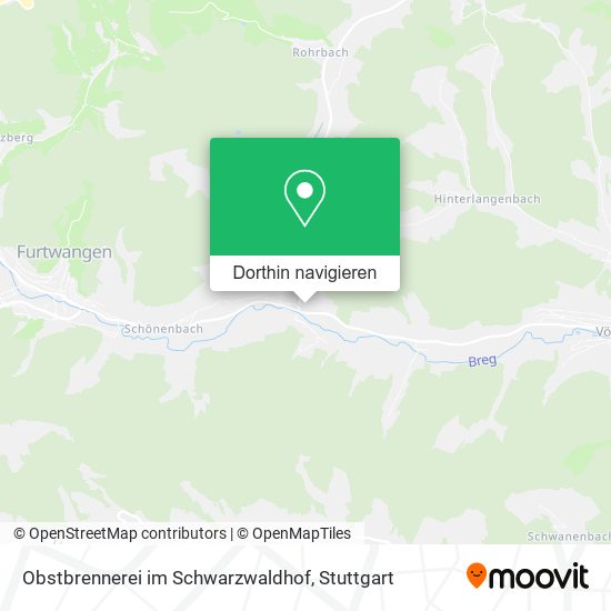 Obstbrennerei im Schwarzwaldhof Karte