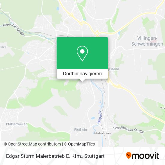 Edgar Sturm Malerbetrieb E. Kfm. Karte