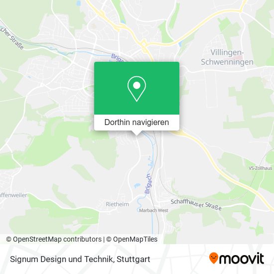 Signum Design und Technik Karte