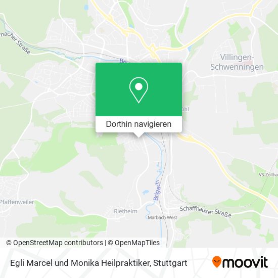 Egli Marcel und Monika Heilpraktiker Karte