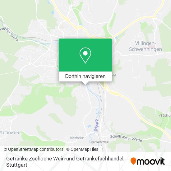 Getränke Zschoche Wein-und Getränkefachhandel Karte