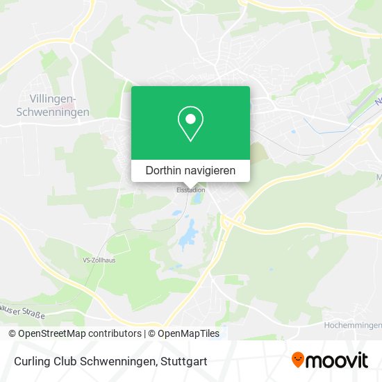 Curling Club Schwenningen Karte
