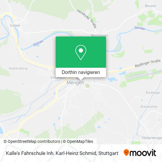 Kalle's Fahrschule Inh. Karl-Heinz Schmid Karte