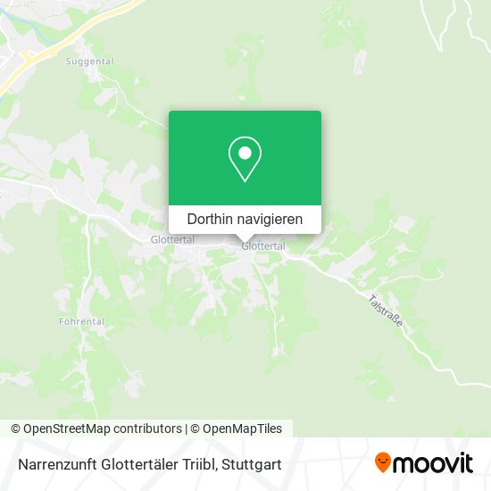 Narrenzunft Glottertäler Triibl Karte