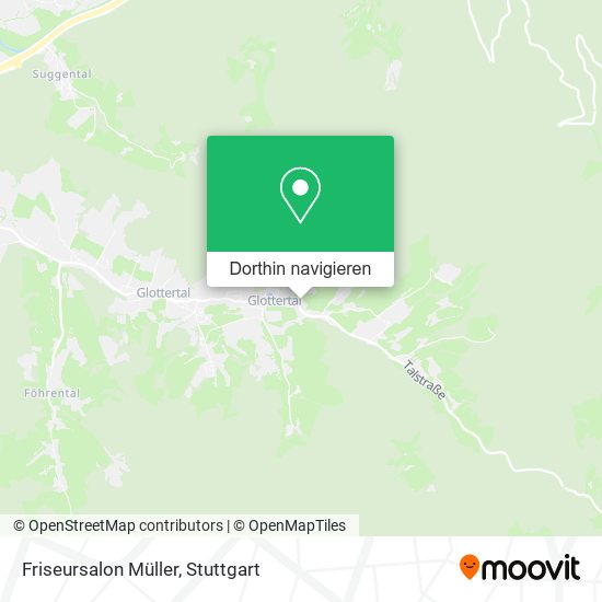 Friseursalon Müller Karte