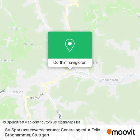 SV Sparkassenversicherung: Generalagentur Felix Broghammer Karte