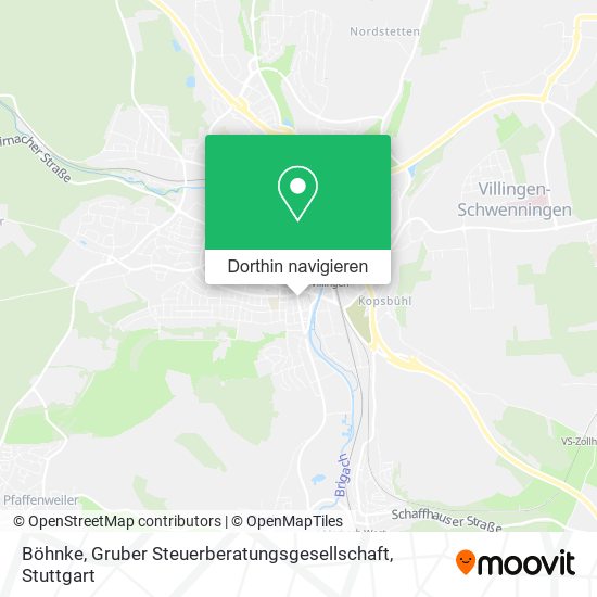 Böhnke, Gruber Steuerberatungsgesellschaft Karte