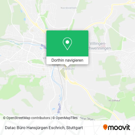 Datac Büro Hansjürgen Eschrich Karte