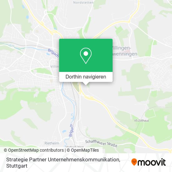 Strategie Partner Unternehmenskommunikation Karte