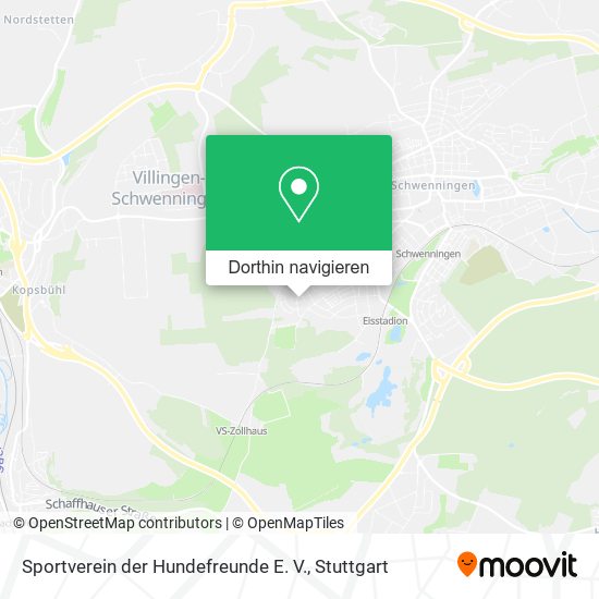 Sportverein der Hundefreunde E. V. Karte