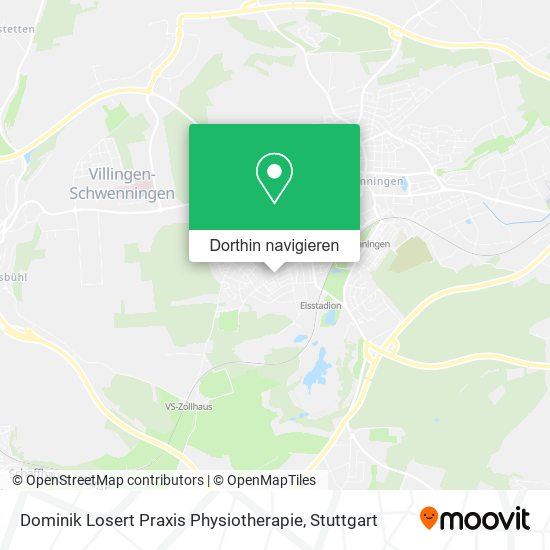 Dominik Losert Praxis Physiotherapie Karte