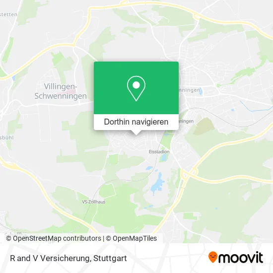 R and V Versicherung Karte