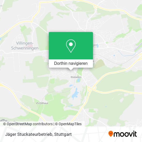 Jäger Stuckateurbetrieb Karte