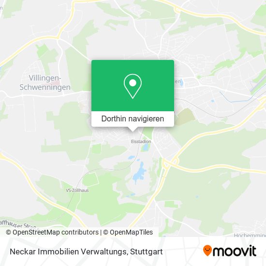 Neckar Immobilien Verwaltungs Karte