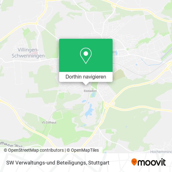 SW Verwaltungs-und Beteiligungs Karte