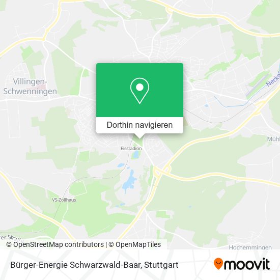 Bürger-Energie Schwarzwald-Baar Karte