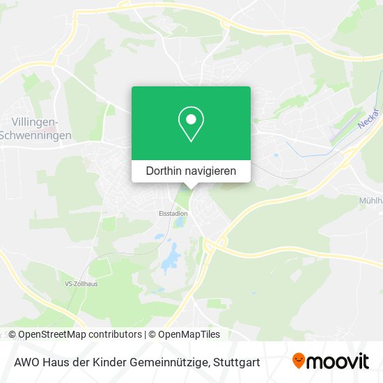 AWO Haus der Kinder Gemeinnützige Karte