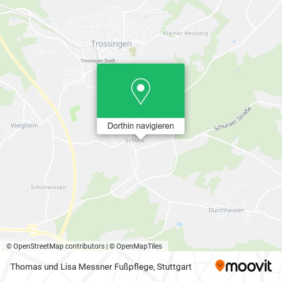 Thomas und Lisa Messner Fußpflege Karte