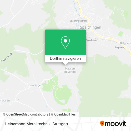 Heinemann Metalltechnik Karte